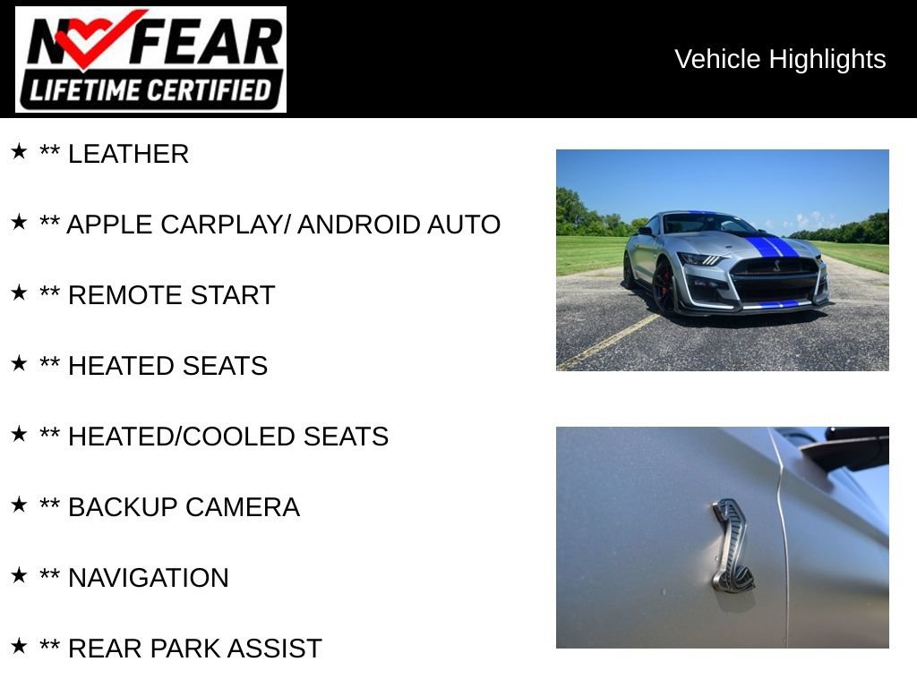 Used 2022 Ford Mustang Shelby GT500 w/ Technology Package RWD video 2