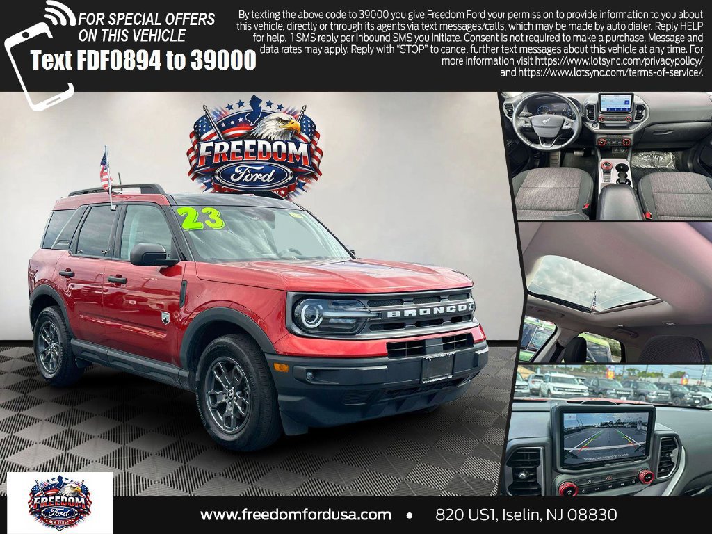 Used 2023 Ford Bronco Sport Big Bend w/ Convenience Package