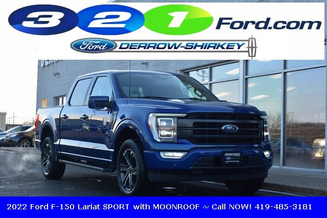 Used 2022 Ford F150 Lariat w/ Equipment Group 502A High image 1