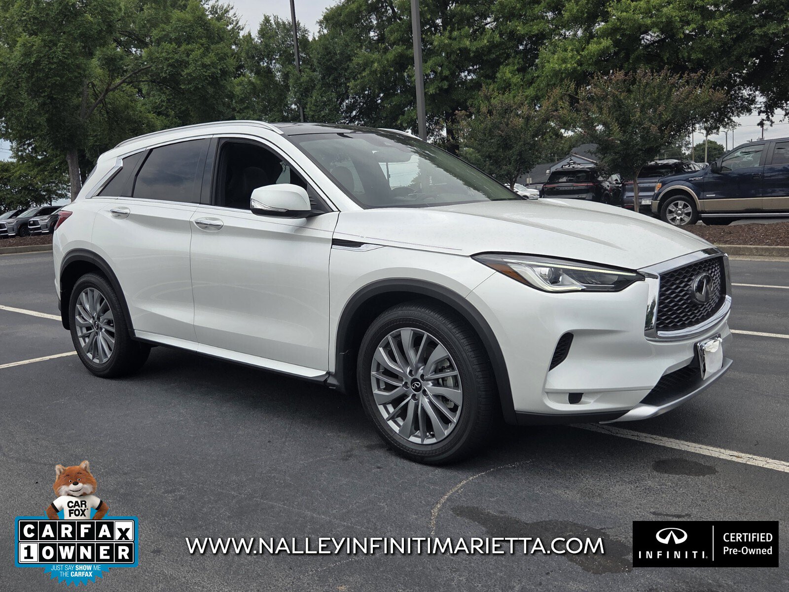 Used 2025 INFINITI QX50 Luxe AWD/4WD image 4