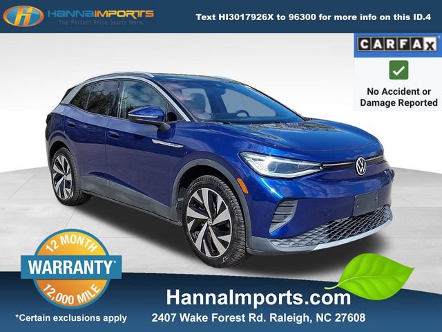 Used 2021 Volkswagen ID.4 Pro S w/ Gradient Package