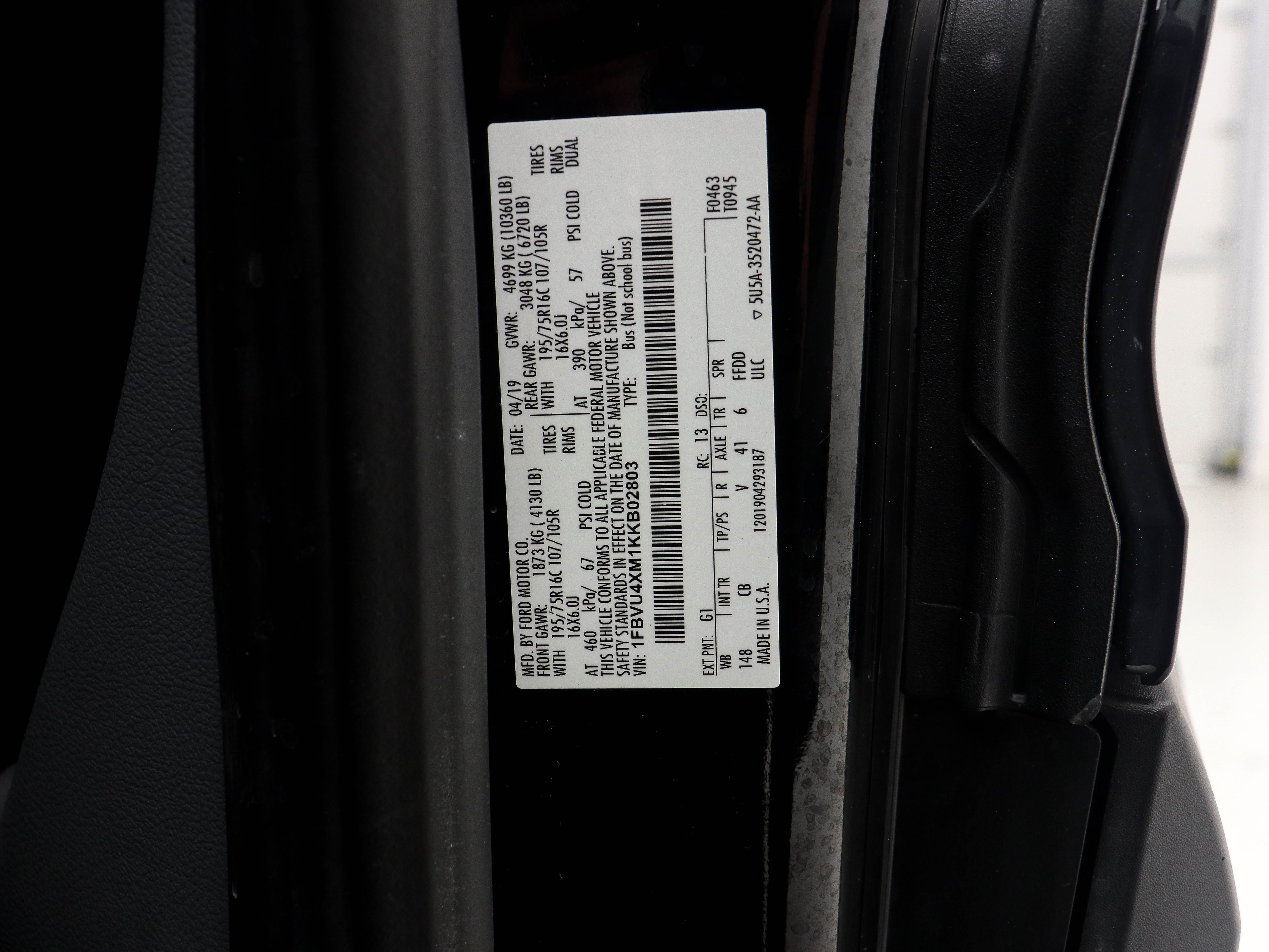 Used 2019 Ford Transit 350 XLT RWD image 24