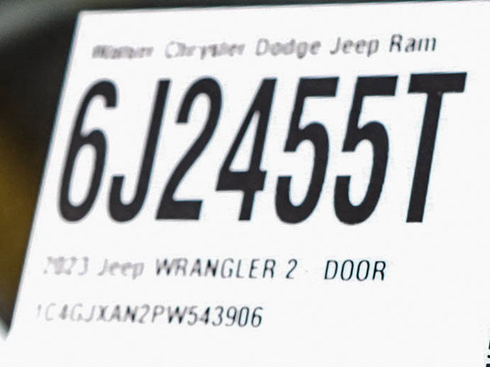Used 2023 Jeep Wrangler Sport AWD/4WD image 27
