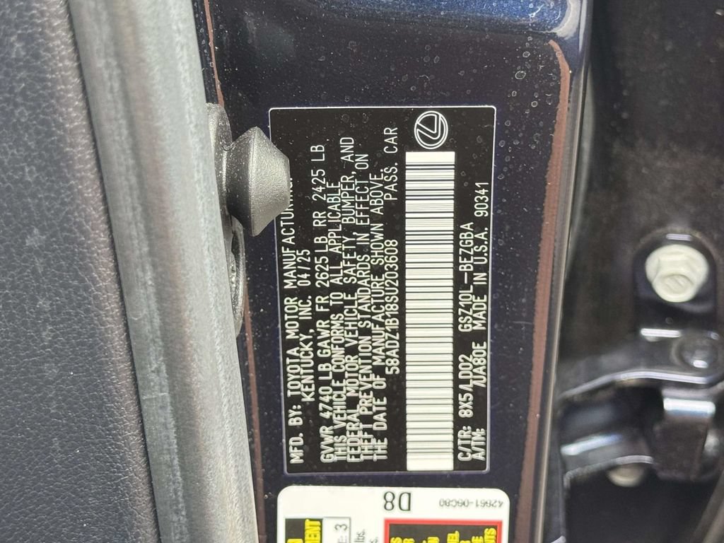 Used 2025 Lexus ES 350 w/ Premium Package FWD image 33