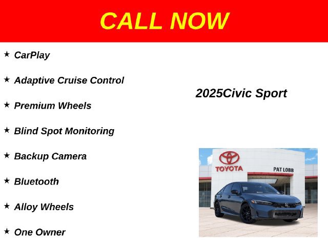 Used 2025 Honda Civic Sport image 36