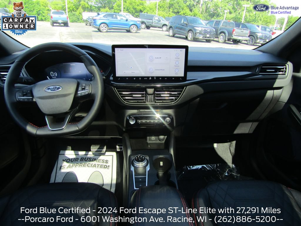 Certified 2024 Ford Escape ST-Line Elite w/ Premium Technology Package AWD/4WD image 16