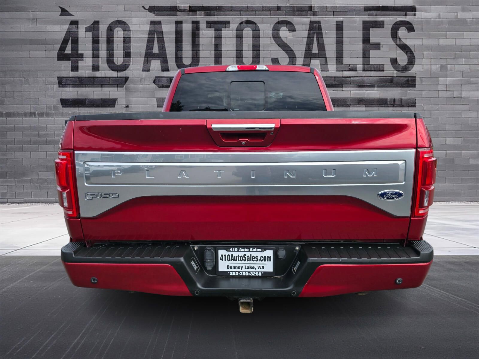 Used 2016 Ford F150 Platinum w/ Technology Package AWD/4WD image 4