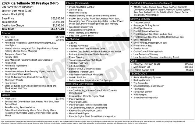 Used 2024 Kia Telluride SX Prestige X-Pro image 6