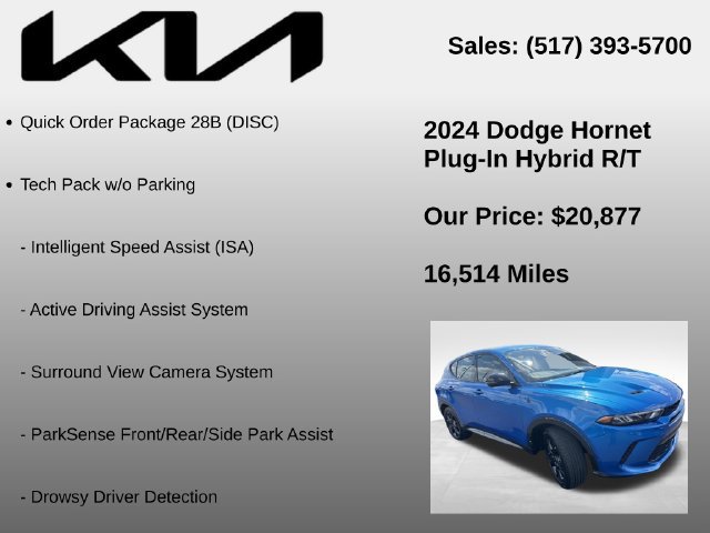 Used 2024 Dodge Hornet R/T w/ Tech Pack w/o Parking AWD/4WD image 5