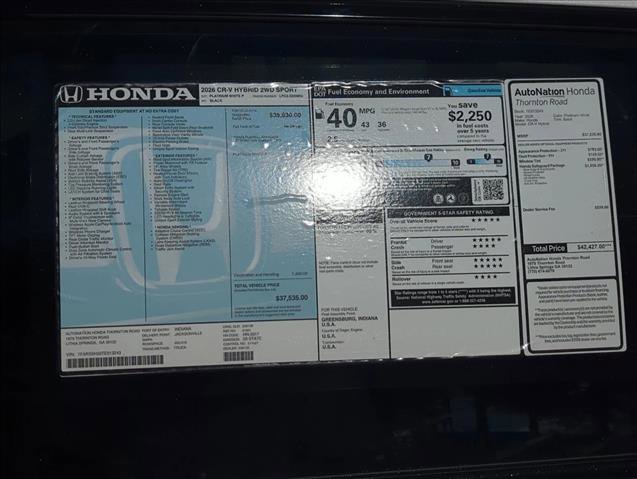 New 2026 Honda CR-V Sport image 22