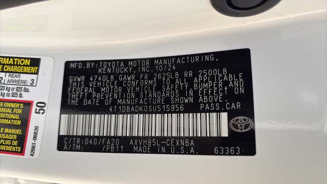 Used 2025 Toyota Camry LE AWD/4WD image 27