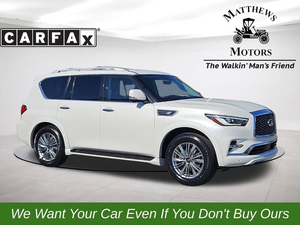 Used 2023 INFINITI QX80 Luxe w/ Cargo Package image 1