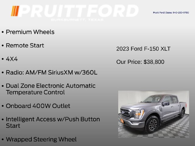 Used 2023 Ford F150 XLT w/ Equipment Group 302A High AWD/4WD image 31
