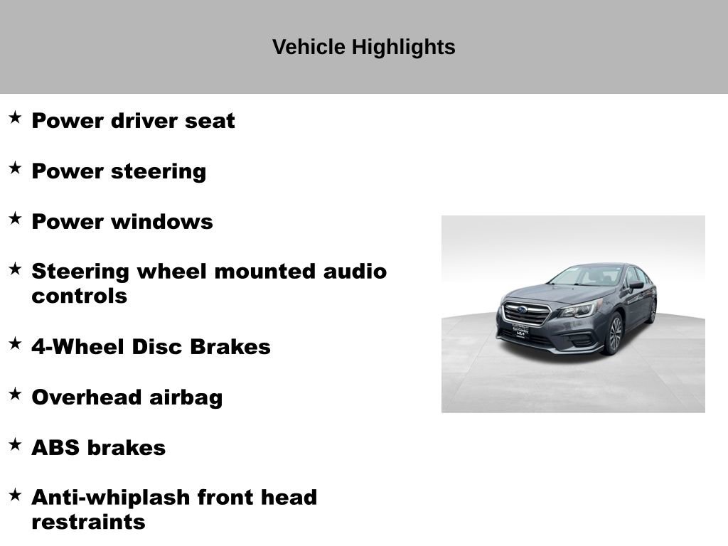 Used 2018 Subaru Legacy 2.5i Premium AWD/4WD image 27