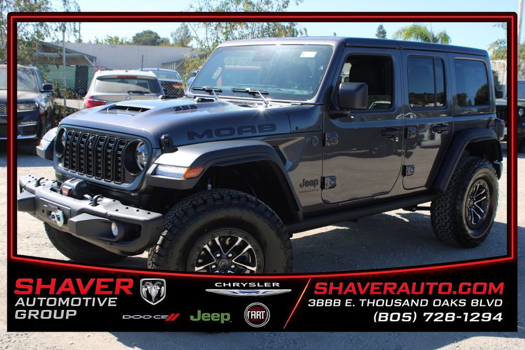 New 2026 Jeep Wrangler Unlimited Rubicon 392 w/ Quick Order Package 27X Moab