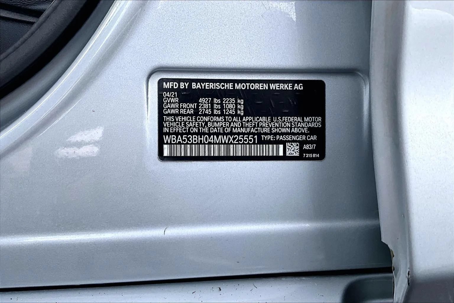 Used 2021 BMW 530i RWD image 34
