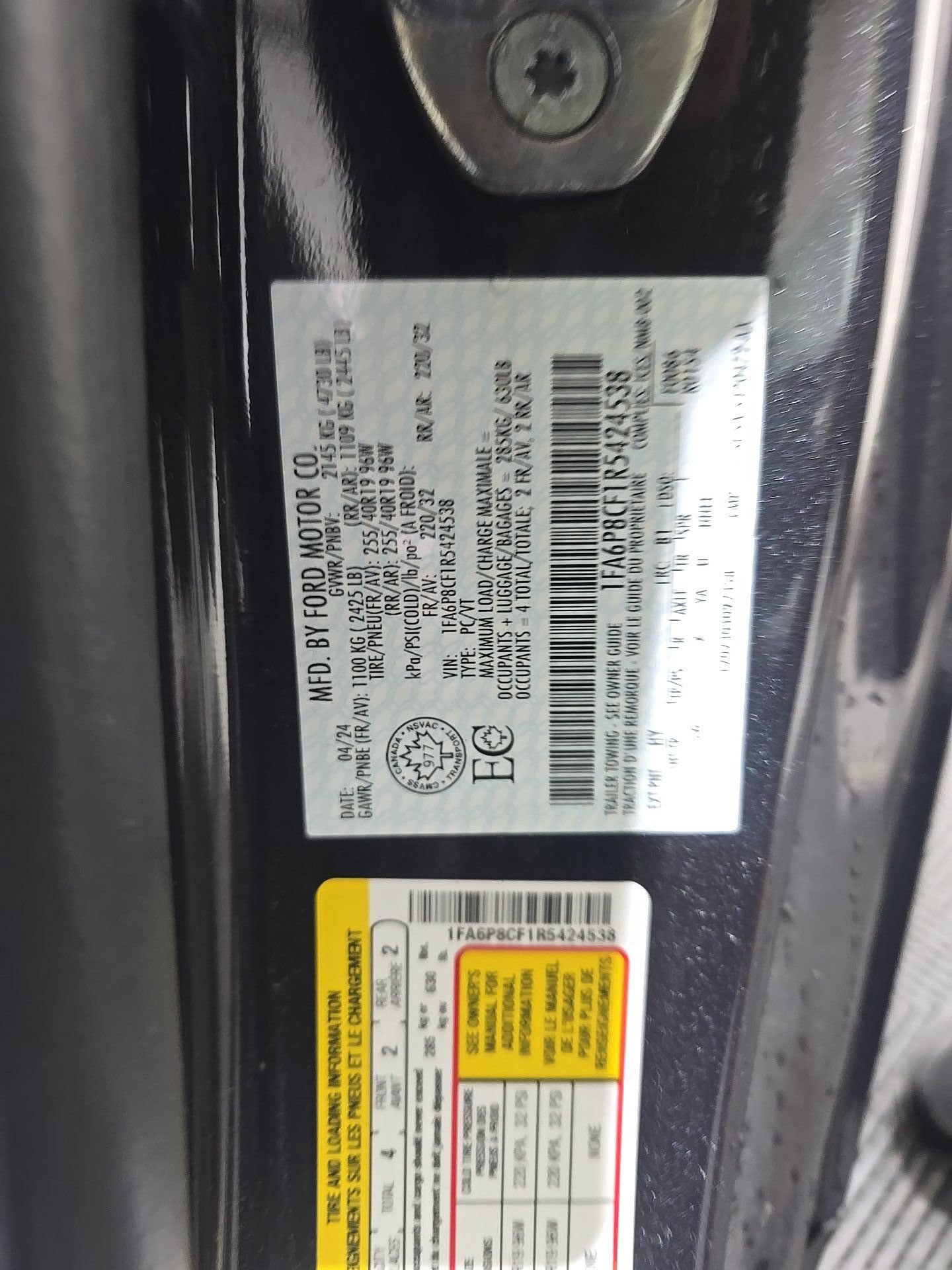 Used 2024 Ford Mustang GT Premium RWD image 12