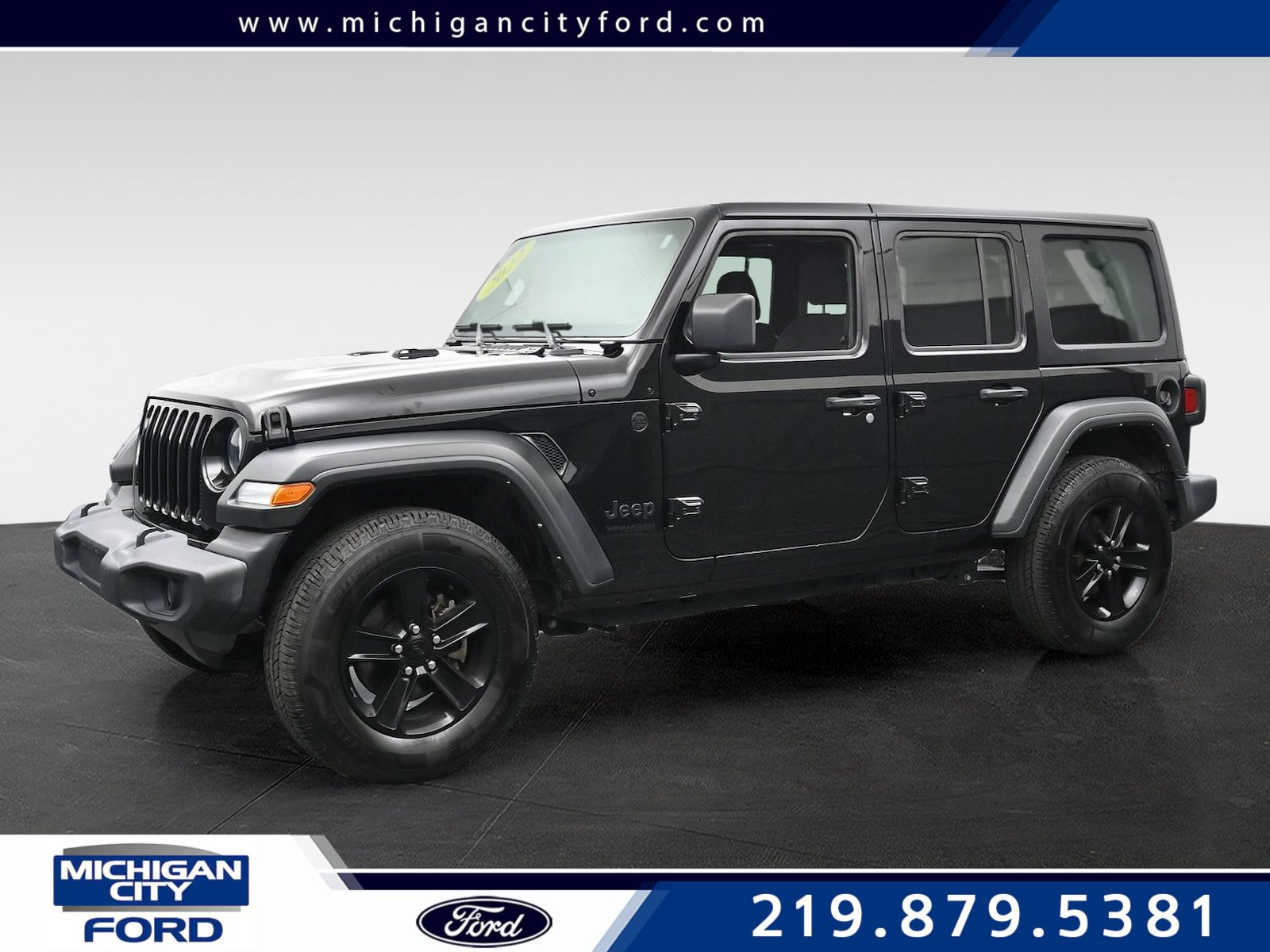Used 2022 Jeep Wrangler Unlimited Sport AWD/4WD image 1