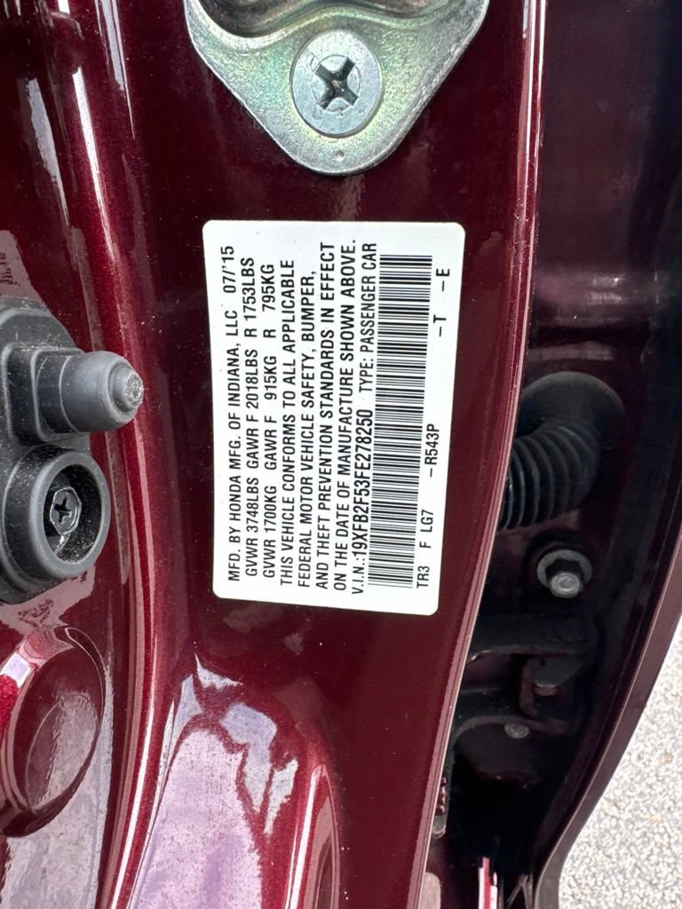Used 2015 Honda Civic LX image 22