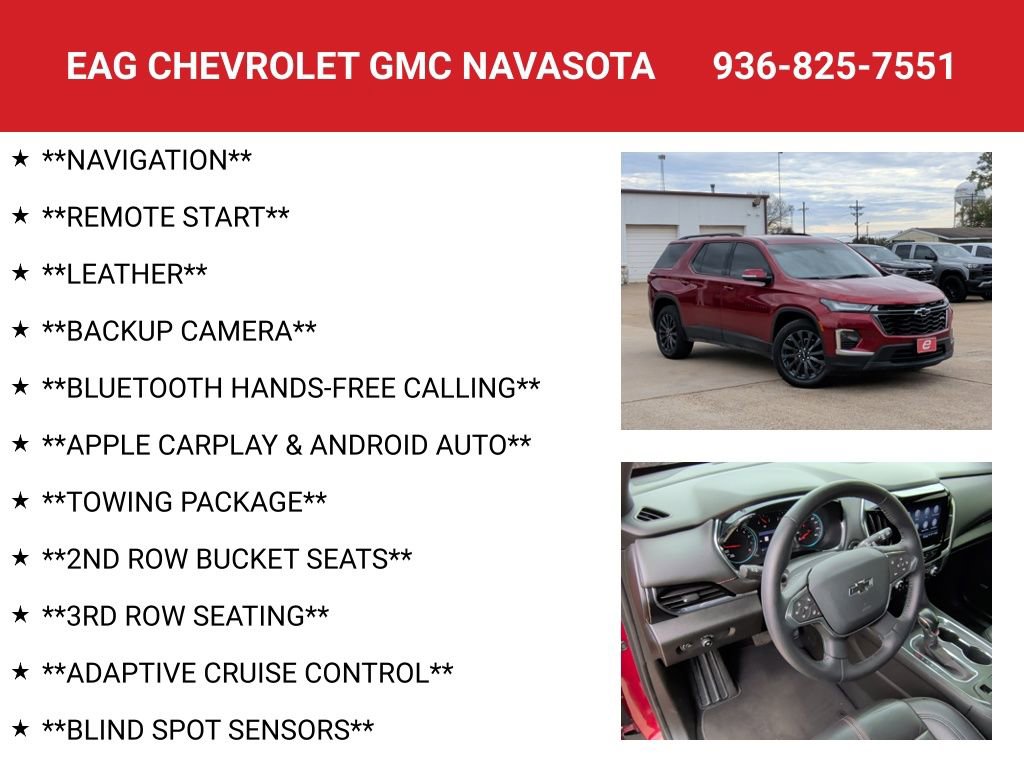 Used 2022 Chevrolet Traverse RS image 4