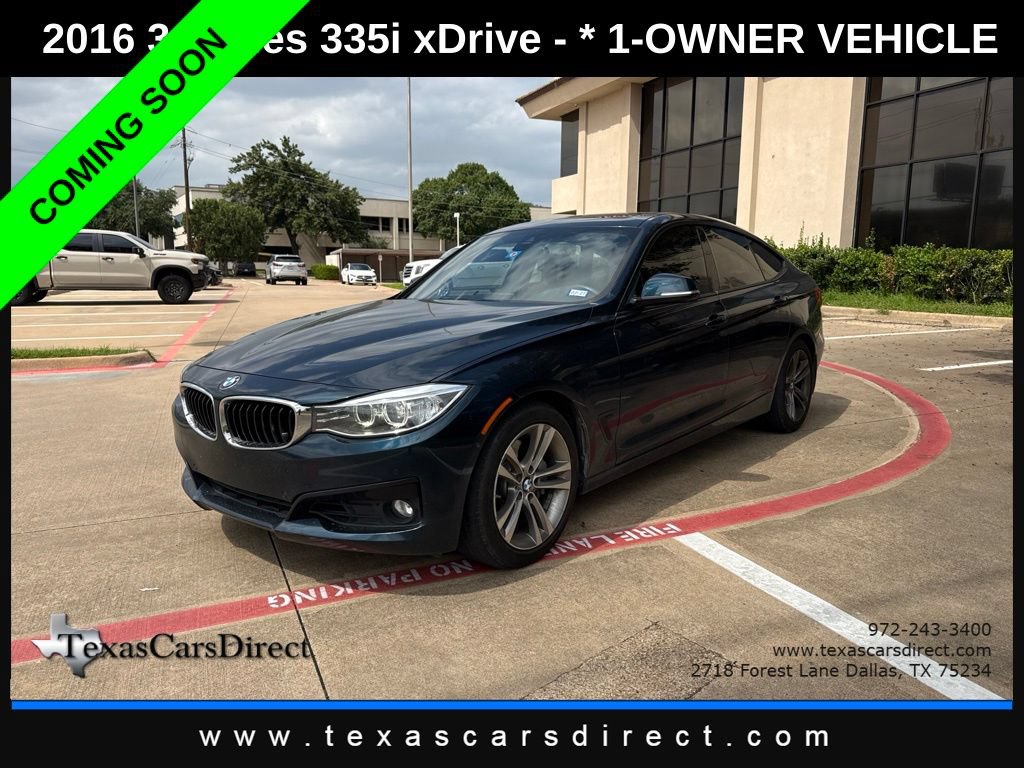 Used 2016 BMW 335i Gran Turismo xDrive AWD/4WD image 1