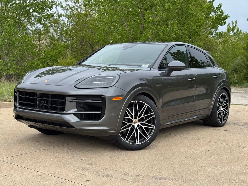 Used 2025 Porsche Cayenne E-Hybrid Coupe AWD/4WD image 1
