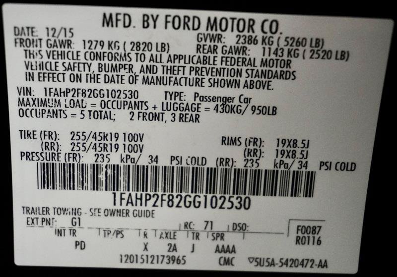 Used 2016 Ford Taurus Limited FWD image 43