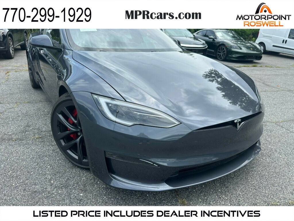 Used 2023 Tesla Model S Plaid AWD/4WD image 1