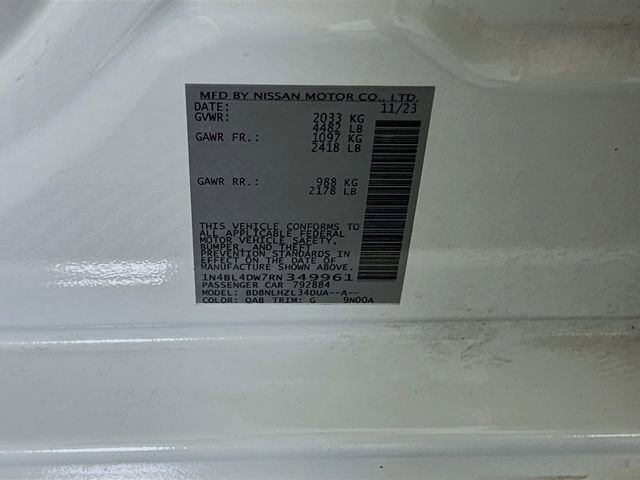 Certified 2024 Nissan Altima 2.5 SV image 25