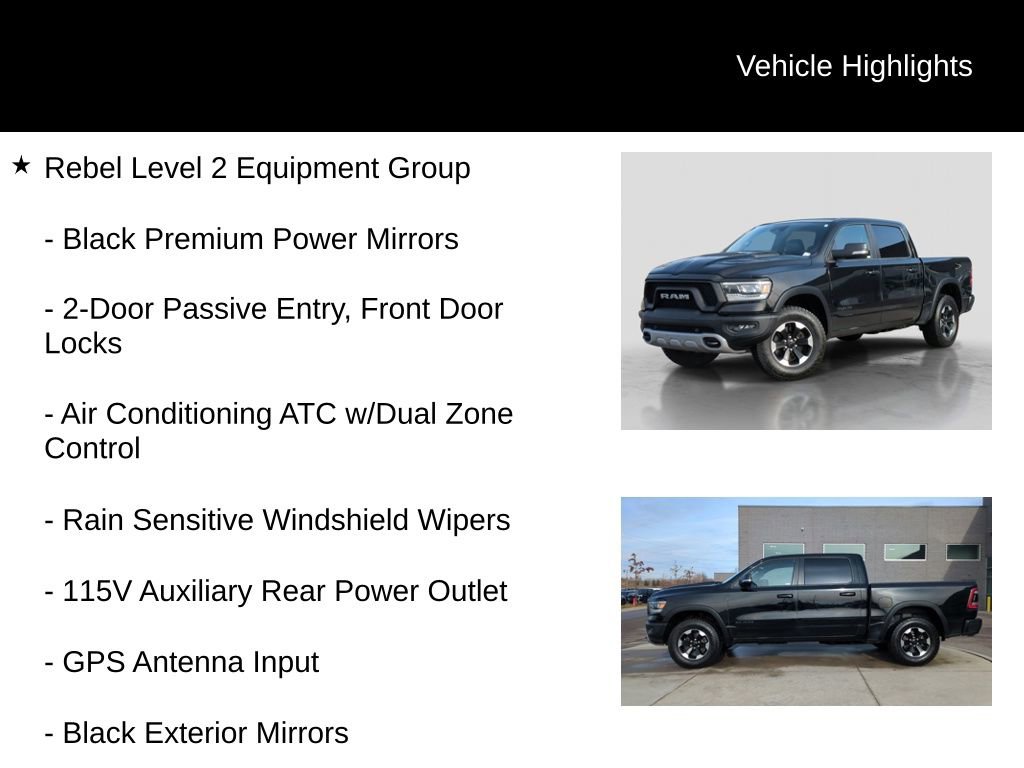 Used 2022 RAM 1500 Rebel w/ G/T Package image 11