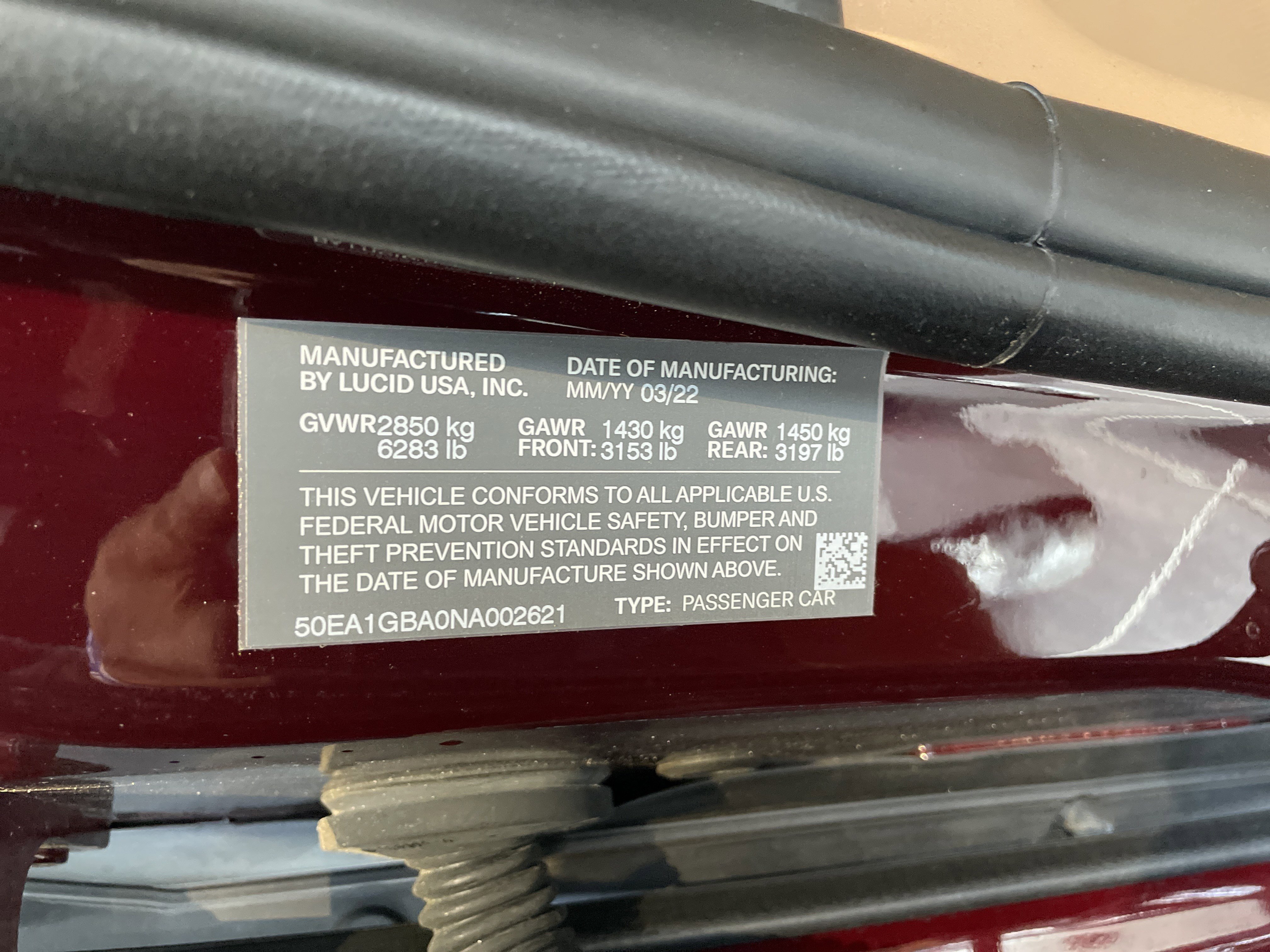 Used 2022 Lucid Air Grand Touring image 41