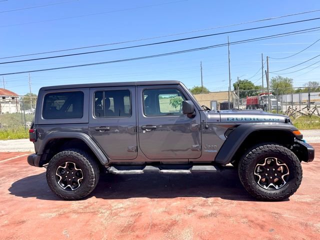 Used 2021 Jeep Wrangler Unlimited Rubicon 4xe w/ Steel Bumper Group AWD/4WD image 4