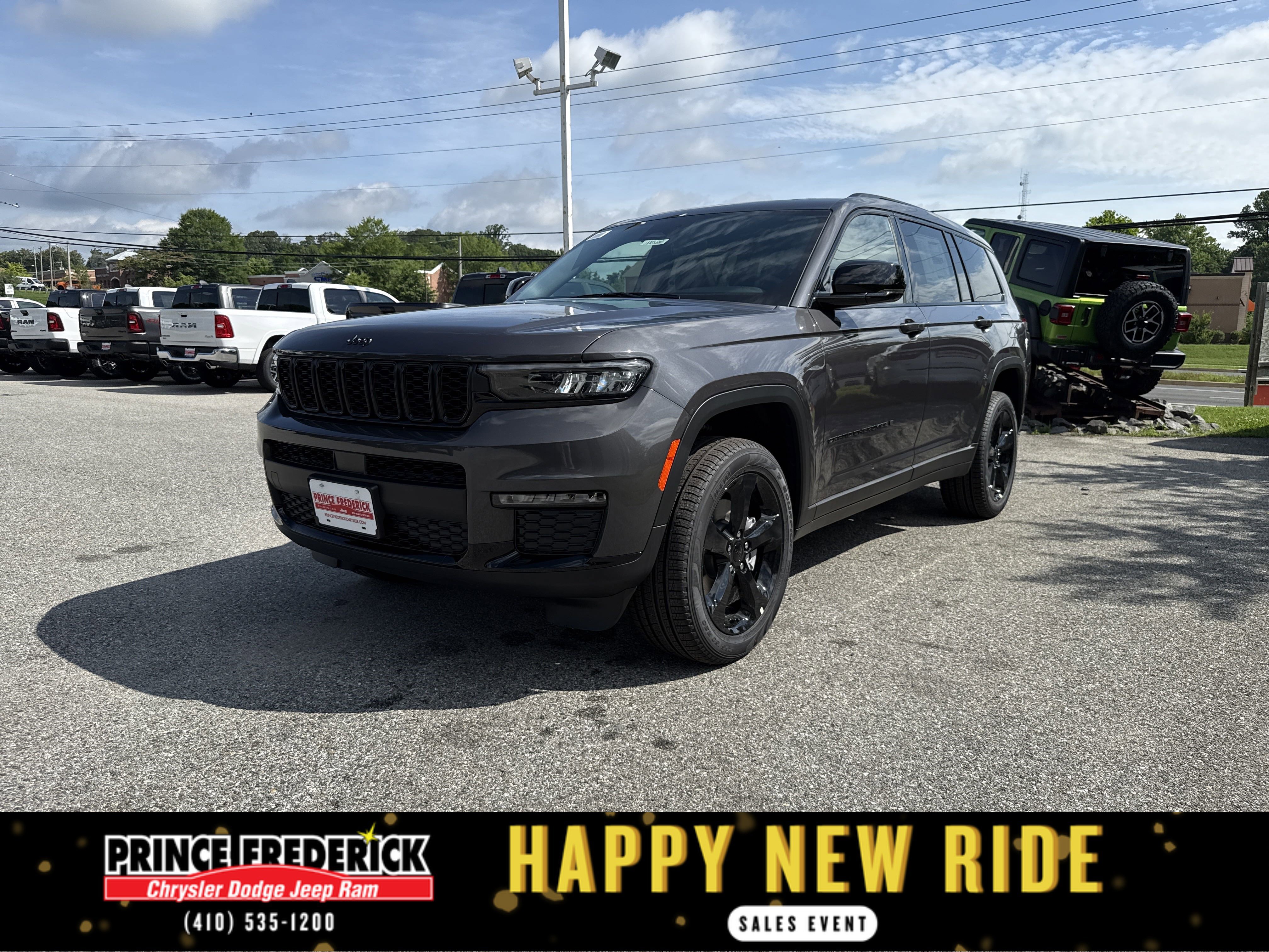 New 2025 Jeep Grand Cherokee L Limited w/ Black Appearance Package image 7