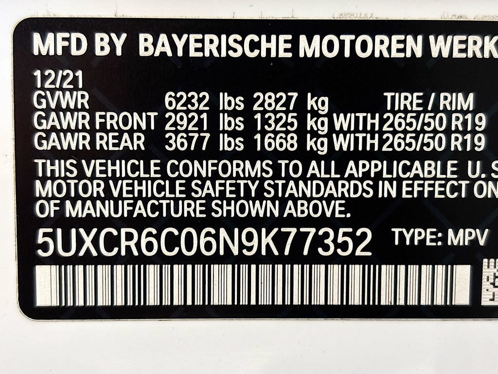 Used 2022 BMW X5 xDrive40i w/ Premium Package AWD/4WD image 28