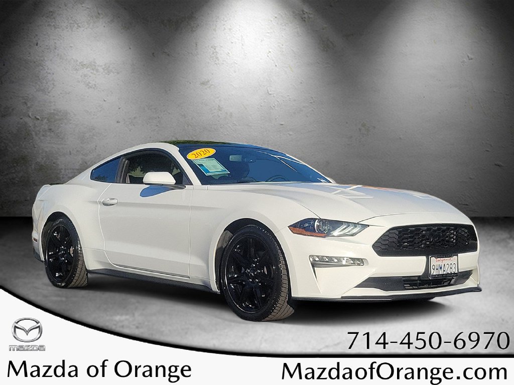 Used 2020 Ford Mustang Coupe w/ Black Accent Package RWD image 1