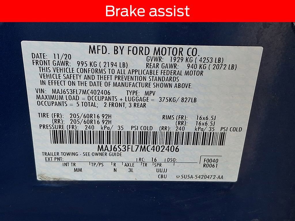 Used 2021 Ford EcoSport S AWD/4WD image 25