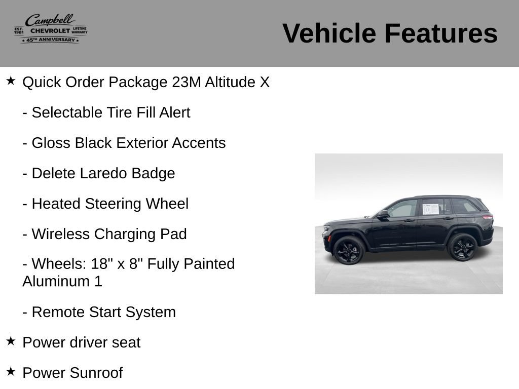 Used 2024 Jeep Grand Cherokee Altitude AWD/4WD image 10