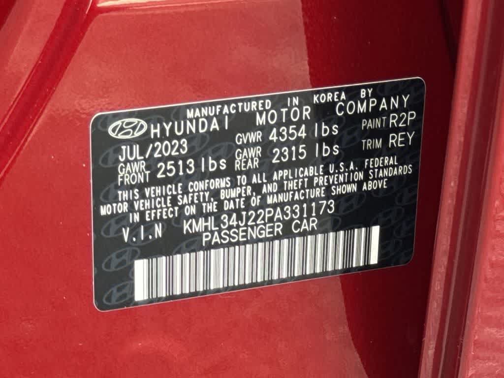 Used 2023 Hyundai Sonata Limited w/ Cargo Package FWD image 29