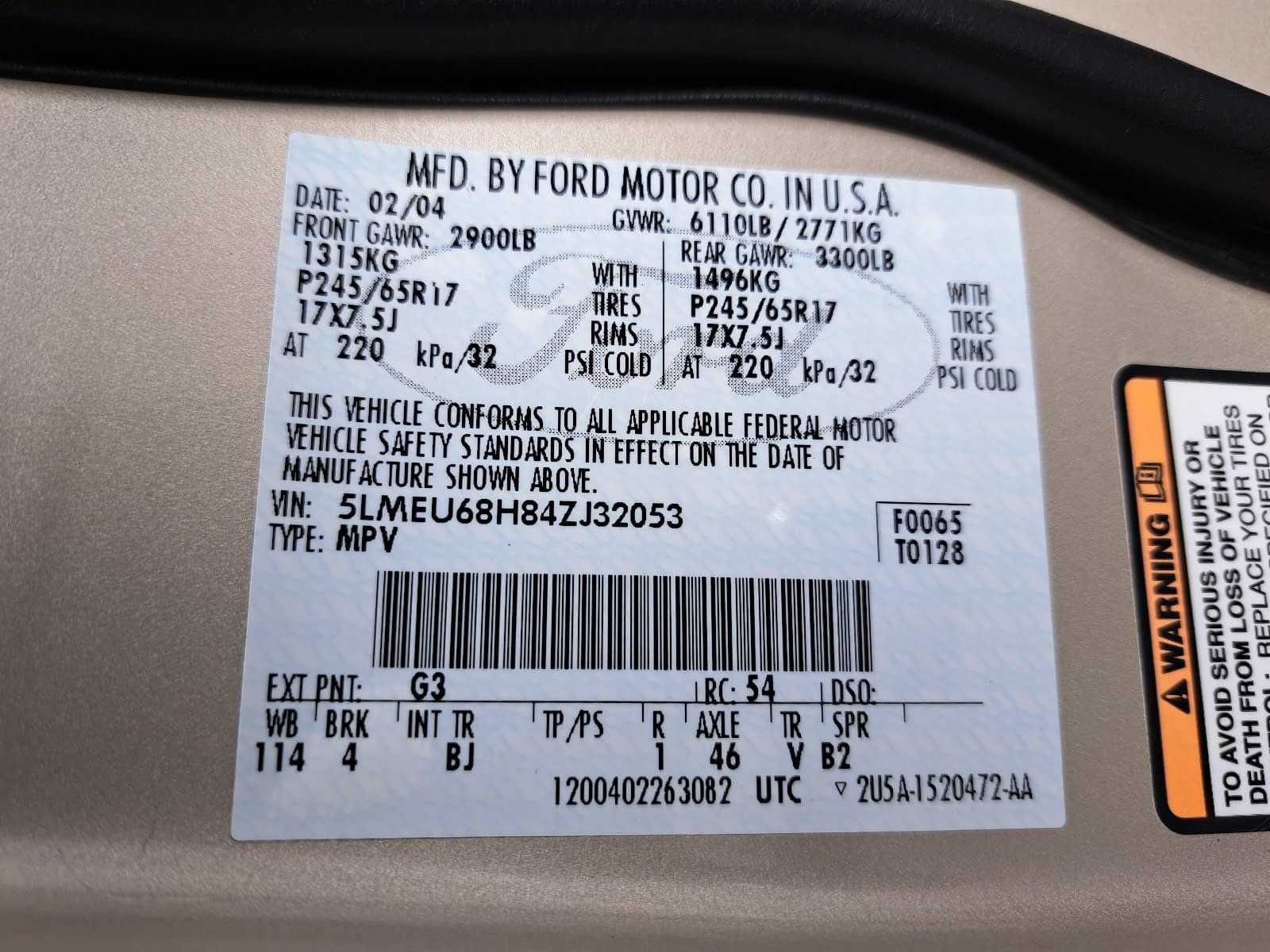 Used 2004 Lincoln Aviator 2WD image 40