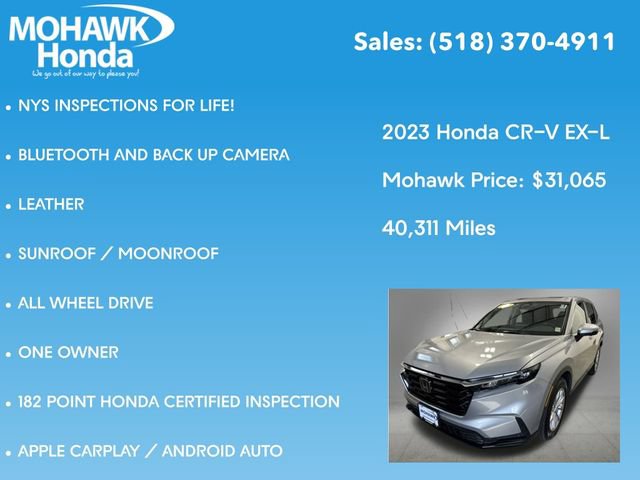 Certified 2023 Honda CR-V EX-L image 8