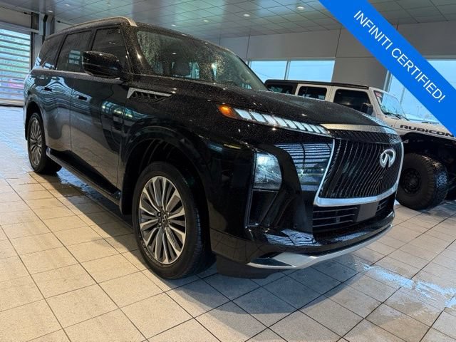 Certified 2025 INFINITI QX80 Pure w/ Cargo Package