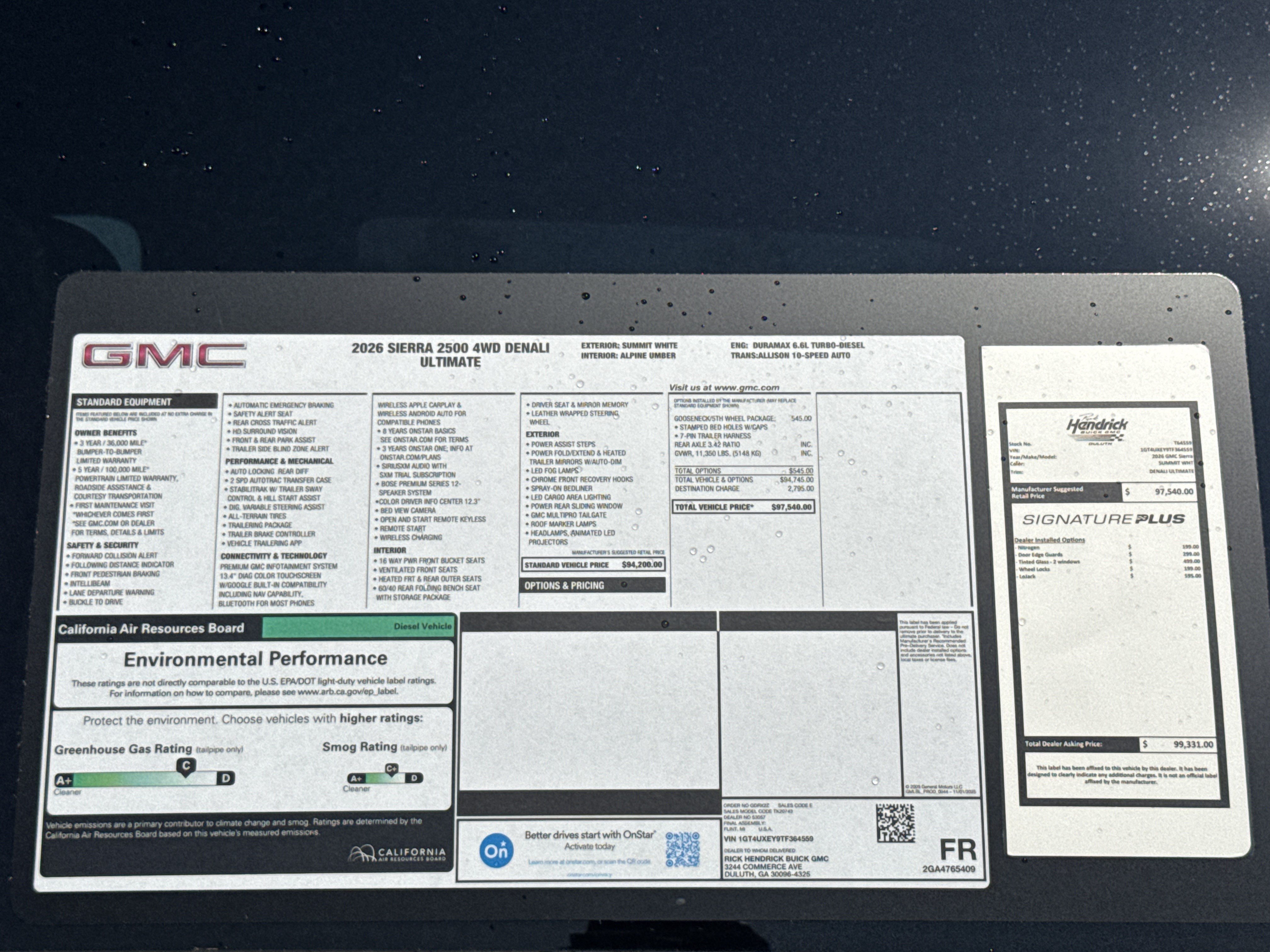 New 2026 GMC Sierra 2500 Denali Ultimate AWD/4WD image 40