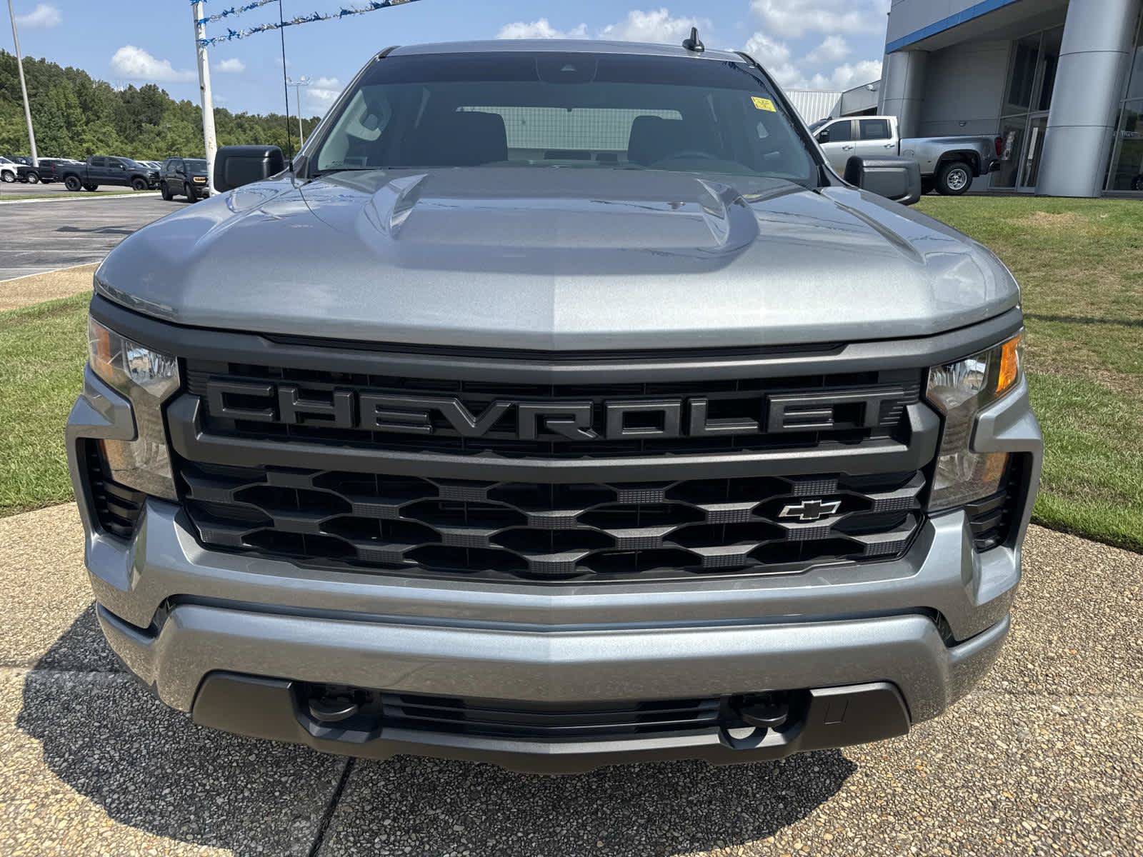 New 2026 Chevrolet Silverado 1500 Custom w/ Turbomax Blackout Package AWD/4WD image 2