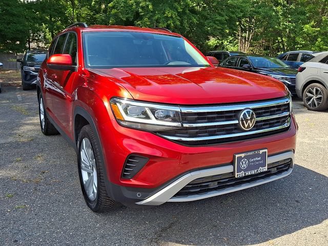 Certified 2021 Volkswagen Atlas SE w/ Towing Package AWD/4WD image 2