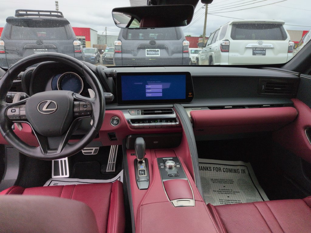 Used 2024 Lexus LC 500 Convertible w/ Bespoke Build Package RWD image 12