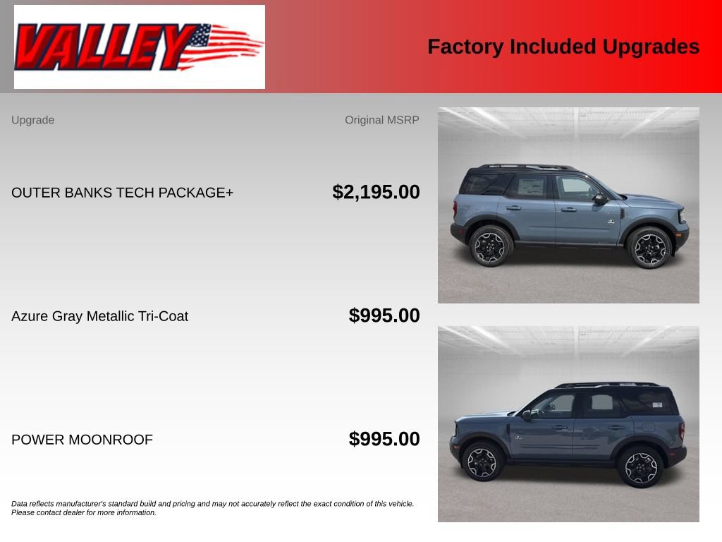 New 2026 Ford Bronco Sport Outer Banks w/ Outer Banks Tech Package+ AWD/4WD image 4