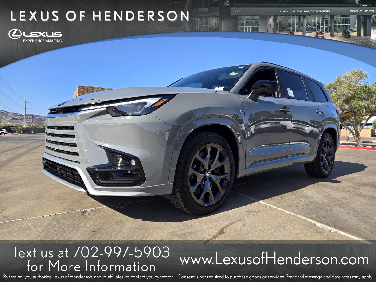 New 2026 Lexus TX 500h AWD