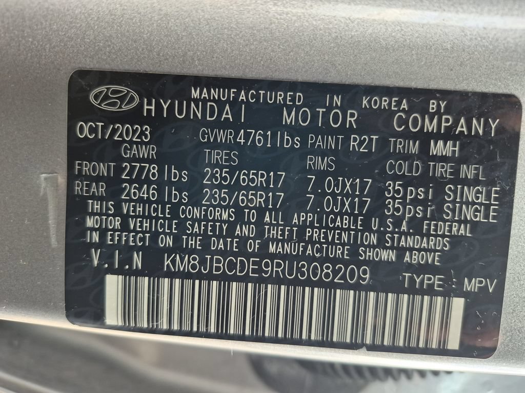 Used 2024 Hyundai Tucson SEL AWD/4WD image 25