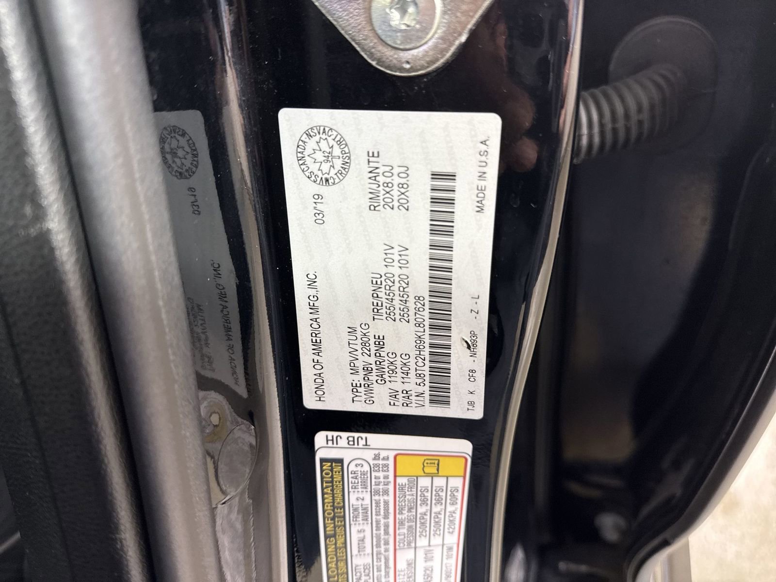 Used 2019 Acura RDX A-Spec AWD/4WD image 37