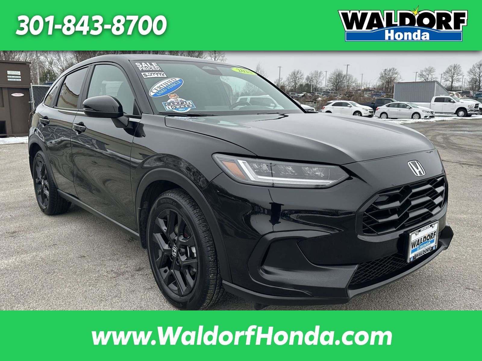 Certified 2025 Honda HR-V Sport